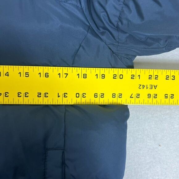 Old Navy Jacket Womens Medium Navy Blue Quilted Puffer Waist Length Winter - Picture 7 of 14